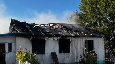 поліція, підпал, пожежа, підпалив будинок жінки, шумськ, підвалив будинок дружини