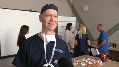 Американський хірург Стів Ортен