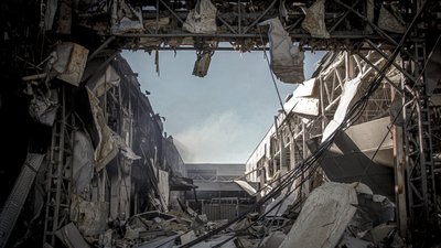 Торговельний центр "Рив'єра" біля Одеси, який зруйнувала російська ракета, частково відновить роботу