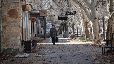 Херсон, обстріли, вулиця