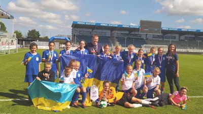 Вінницька спортсменка стала кращою футболісткою міжнародного юнацького турніру
