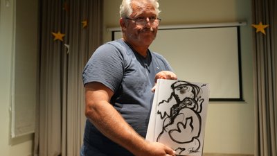 «У кишенях французів — ключі, у більшості українців — турнікет»: художник П'єр Берже — про свої поїздки в Україну