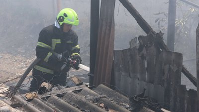 Пожежа в Запоріжжі 20 червня: горіла господарча споруда