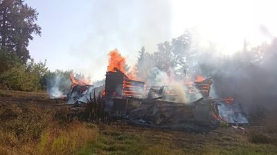 Згоріла церква на Чернігівщині: атака РФ