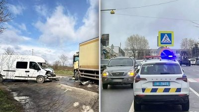 ДТП у селі Каскада та у Хмельницькому
