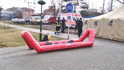 Працівники ДСНС облаштували вісім пунктів обігріву Працівники ДСНС облаштували вісім пунктів обігріву