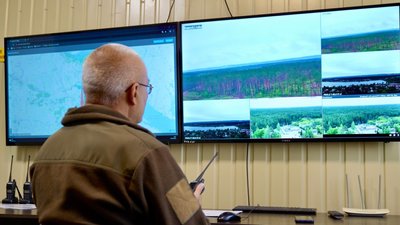 Камери відеоспостереження у лісах Вінниччини