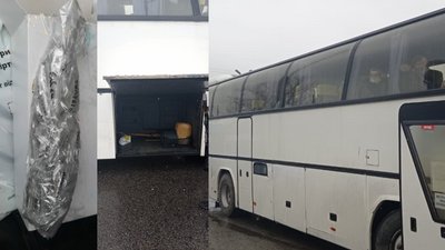 На Луганщині зупинили рейсовий автобус, який перевозив ПЛР-тести