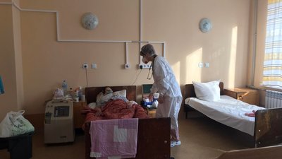 У шпиталі Краматорської лікарні №3 кількість хворих на коронавірус зменшилась У шпиталі Краматорської лікарні №3 кількість хворих на коронавірус зменшилась