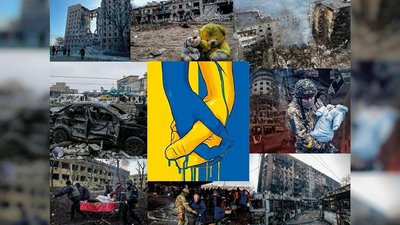 Брати-ковалі з Кіровоградщини створили інсталяцію з уламків боєприпасів Брати-ковалі з Кіровоградщини створили інсталяцію з уламків боєприпасів