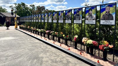 житомир, швайківська громада, райки, алея пам'яті, військові, герої, 21 червня 2024 року