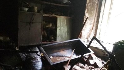 На Житомирщині на пожежі загинув чоловік На Житомирщині на пожежі загинув чоловік