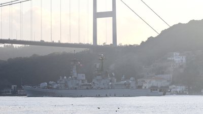 До Чорного моря увійшов ракетний есмінець ВМС Італії