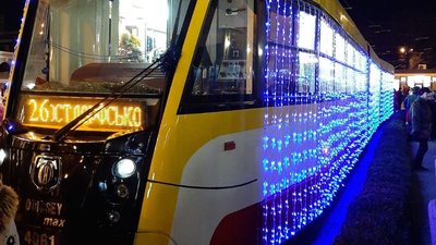Парад трамваїв в Одесі
