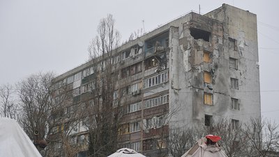Атака РФ на Одесу 12 лютого 2026 року, пошкоджений будинок