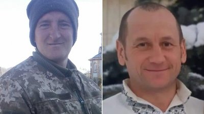 Загиблі військові Дмитро Бідалах та Василь Лікар