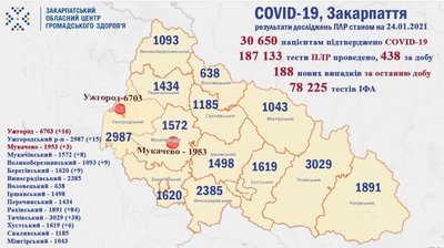 COVID-19 на Закарпатті COVID-19 на Закарпатті