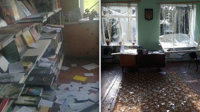 Внаслідок російських обстрілів пошкоджено 12 бібліотек Хмельниччини