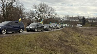 Громада зустрічала тіло військового 31 грудня