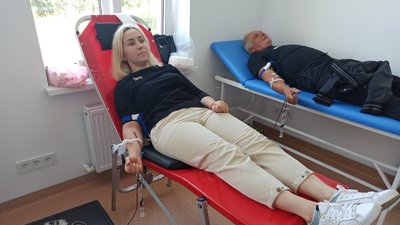 Понад 70 жителів Оліївської громади здали кров для військових та пацієнтів житомирських лікарень