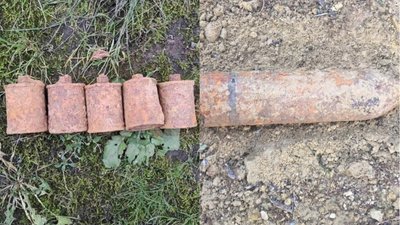 Працювали на городі: на Рівненщині знайшли шість боєприпасів часів Другої світової війни