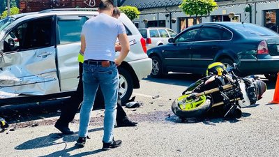 У ДТП в Яремчі травмвався 41-річний мотоцикліст У ДТП в Яремчі травмвався 41-річний мотоцикліст