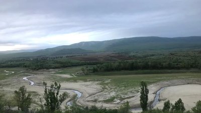 В окупованому Криму пересохли верхів'я Білогірського водосховища