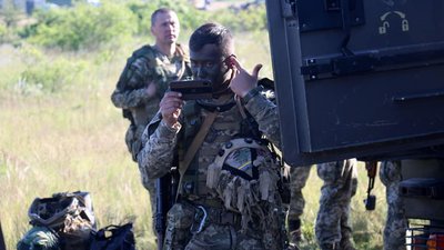 Житомирські десантники беруть участь у багатонаціональних військових навчаннях Saber Guardian-2021 Житомирські десантники беруть участь у багатонаціональних військових навчаннях Saber Guardian-2021