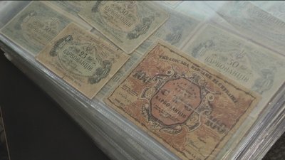 Вінницький колекціонер понад 30 років збирає грошові купюри Вінницький колекціонер понад 30 років збирає грошові купюри