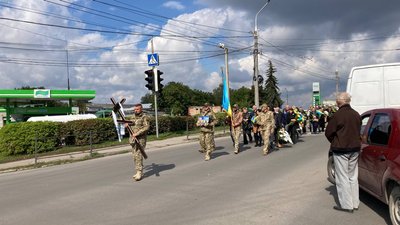 На Тернопільщині попрощалися із загиблими військовослужбовцями