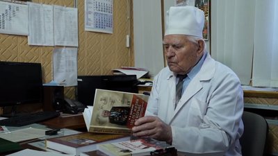 Максим Дудченко у віці 100 років