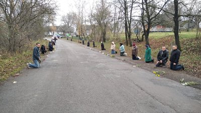 Прощання з військовим Володимиром Матевощуком