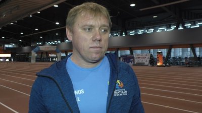 Кирило Кривонос, голова Запорізької обласної федерації триатлону Кирило Кривонос, голова Запорізької обласної федерації триатлону