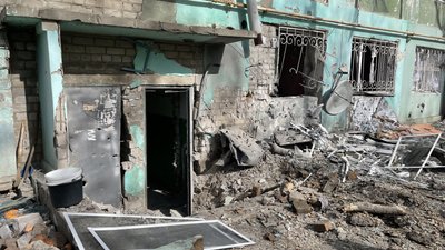 Херсон, обстріли, гуртожиток