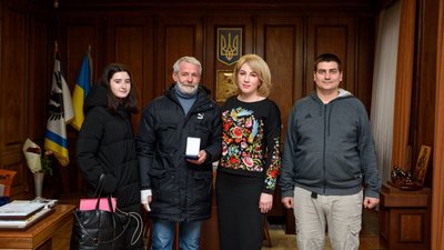 Військовослужбовець з Івано-Франківська Руслан Ружило отримав медаль "За заслуги перед Прикарпаттям"