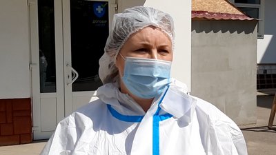 Виконувачка обов’язків директора обласної інфекційної лікарні Оксана Цимбалюк Виконувачка обов’язків директора обласної інфекційної лікарні Оксана Цимбалюк