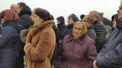 На Тернопільщині перепоховали тіла вояків УПА з трьох областей На Тернопільщині перепоховали тіла вояків УПА з трьох областей