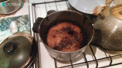 На Рівненщині жінка захлопнула двері в квартиру, де готувалась їжа На Рівненщині жінка захлопнула двері в квартиру, де готувалась їжа