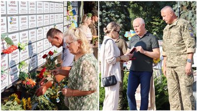 Десятьох військових з Павлограда на Дніпропетровщині посмертно нагородили орденами "За мужність"