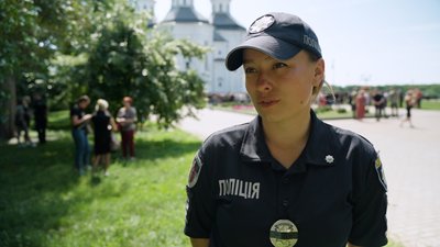 Начальниця відділу патрульної поліції Чернігівської області Аліна Чемерис Начальниця відділу патрульної поліції Чернігівської області Аліна Чемерис