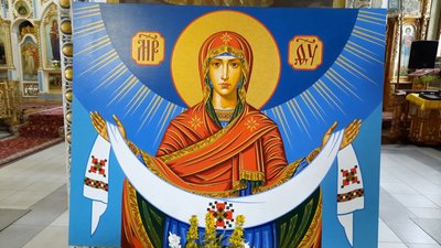 Хмельницький, ікона Покрова Пресвятої Богородиці