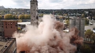 У Харкові знову підриватимуть покинутий елеватор