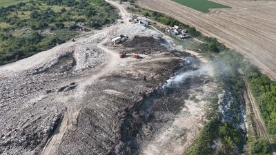 тернопіль, малашівці, пожежа, сміттєзвалище, 3 серпня 2026 року