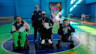 Спортсмени з інвалідністю з Херсонщини вибороли золото на Всеукраїнських змаганнях з бочча