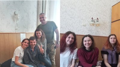 Двоє військових з Тернопільщини, звільнених з полону, зустрілися з рідними
