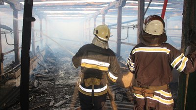 Під час грози на Хмельниччині блискавка підпалила ферму