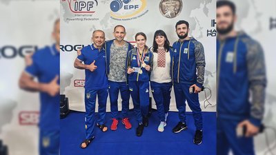 Чернівчанка перемогла на Чемпіонаті Європи з жиму лежачи та встановила рекорд України