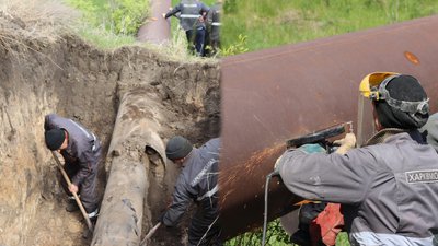 На Рогані та у двох селах під Харковом немає газу через пошкодження газогону уламком снаряду