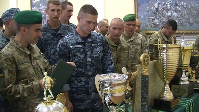 На Волині представили виставку спортивних досягнень прикордонників На Волині представили виставку спортивних досягнень прикордонників