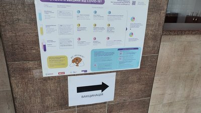 за чотири дні роботи пунктів щеплення у відділеннях Укрпошти там вакцинувались лише 22 людини.